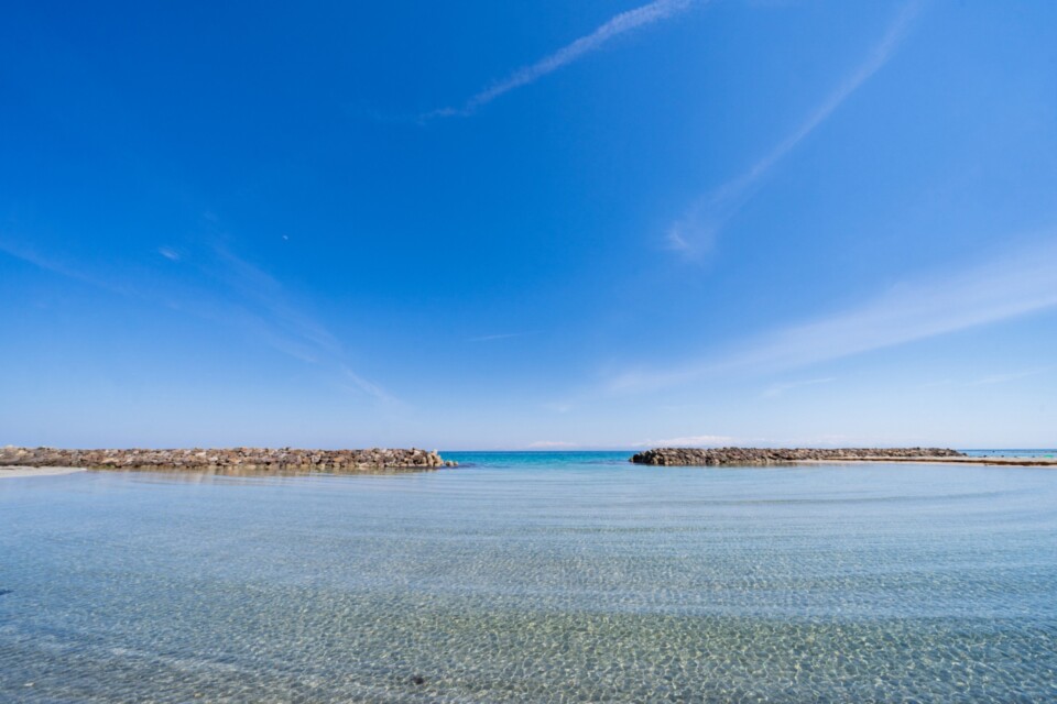 波穏やかな五色ケ浜