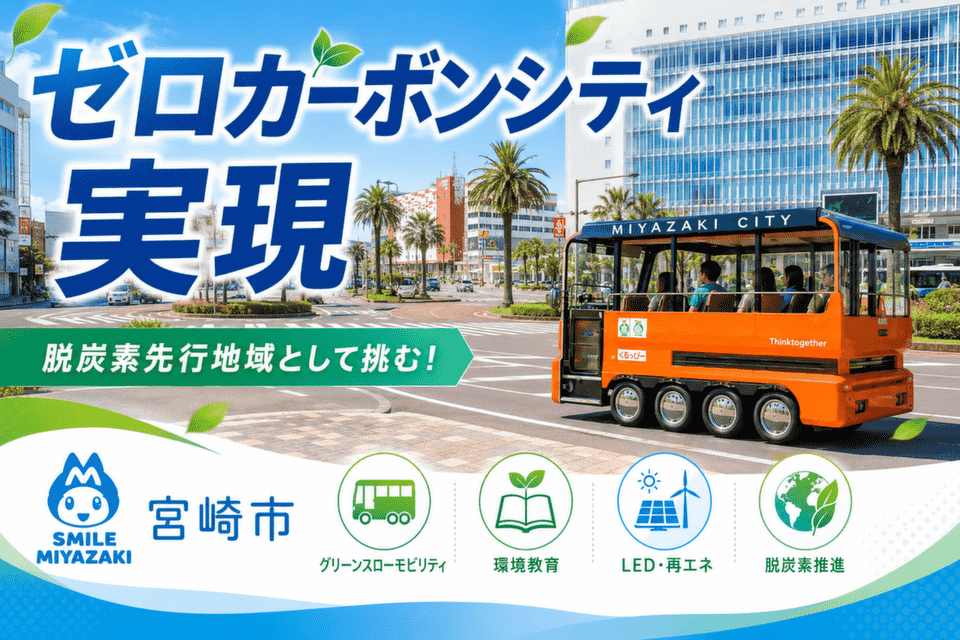 脱炭素先行地域として挑む!ゼロカーボンシティ実現プロジェクト