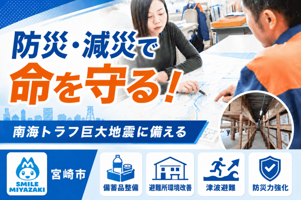南海トラフ巨大地震に備える!市民の命を守る防災・減災プロジェクト