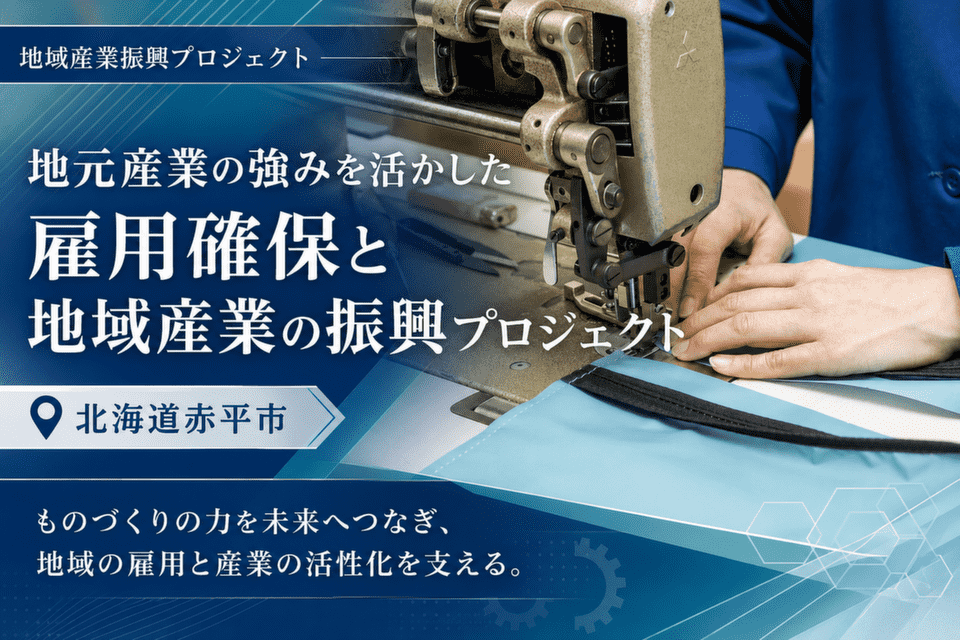 地元産業の強みを活かした雇用確保と地域産業の振興プロジェクト