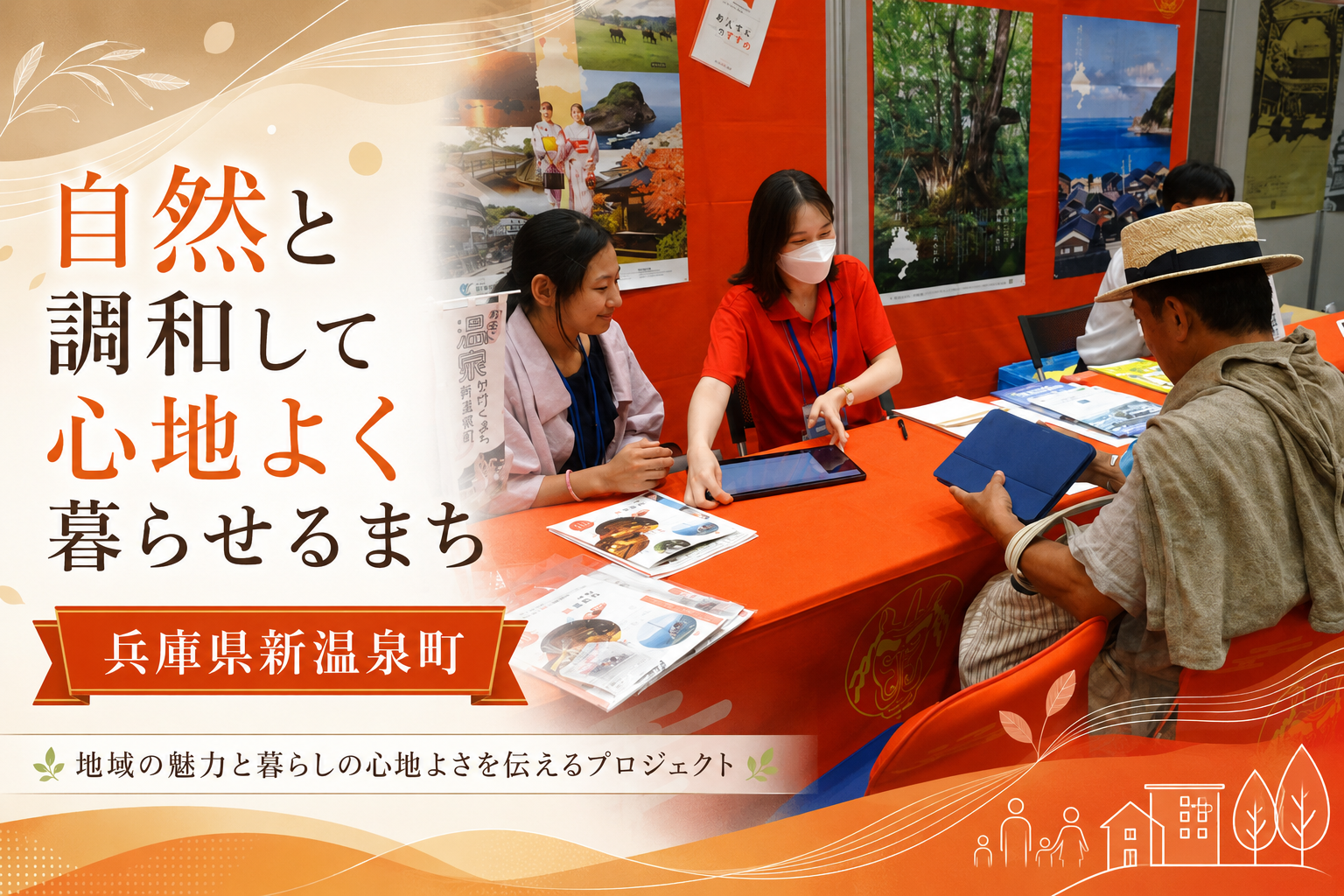 兵庫県新温泉町自然と調和して心地よく暮らせるまち