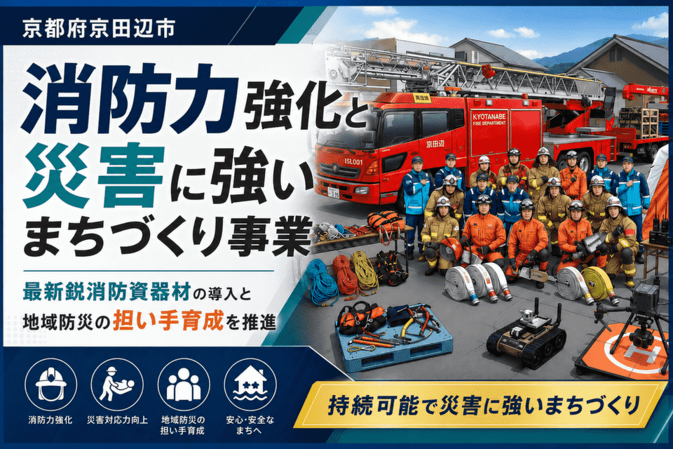 消防力強化と災害に強いまちづくり事業