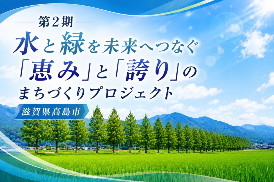 第2期水と緑を未来へつなぐ「恵み」と「誇り」のまちづくりプロジェクト