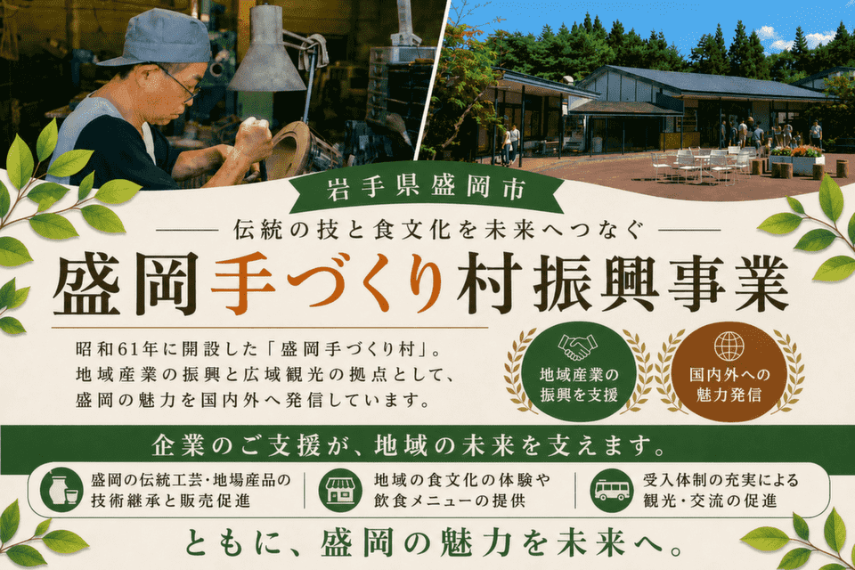 盛岡手づくり村振興事業