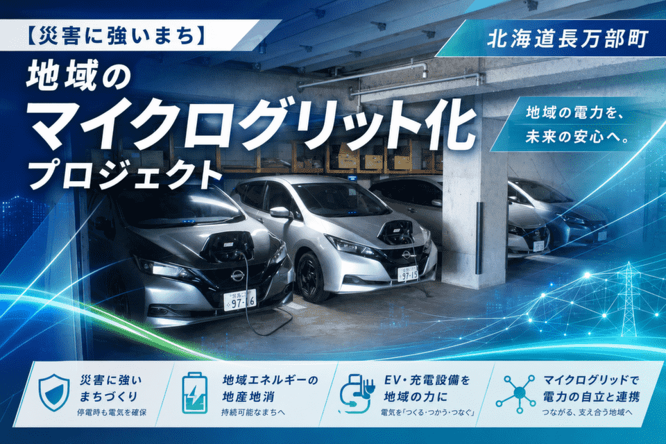 【災害に強いまち】地域のマイクログリット化プロジェクト