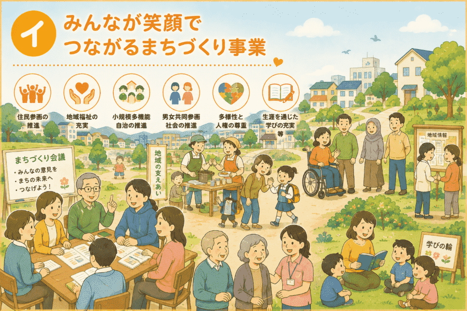 みんなが笑顔でつながるまちづくり事業