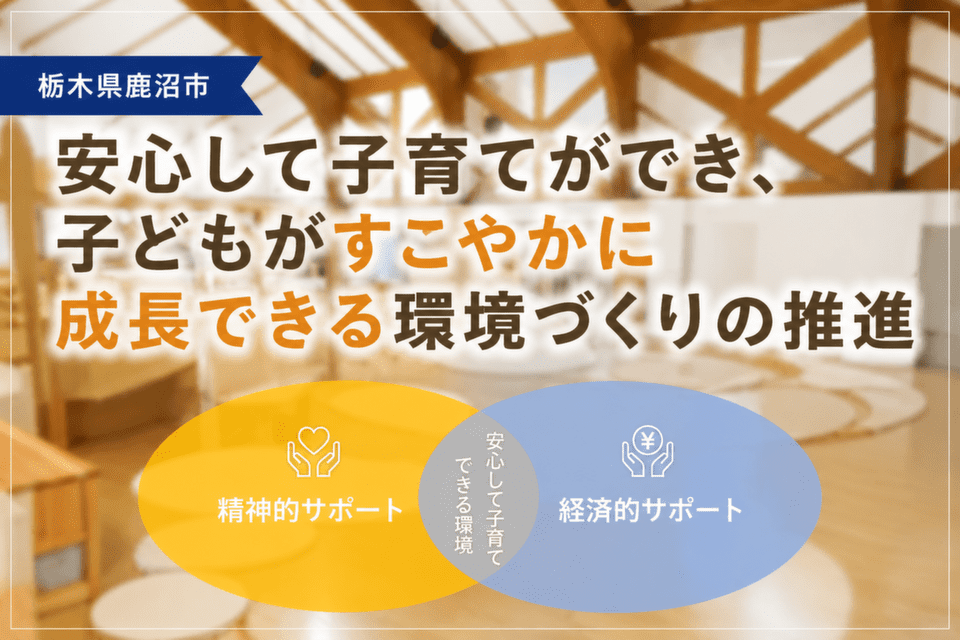 安心して子育てができ、子どもがすこやかに成長できる環境づくりの推進