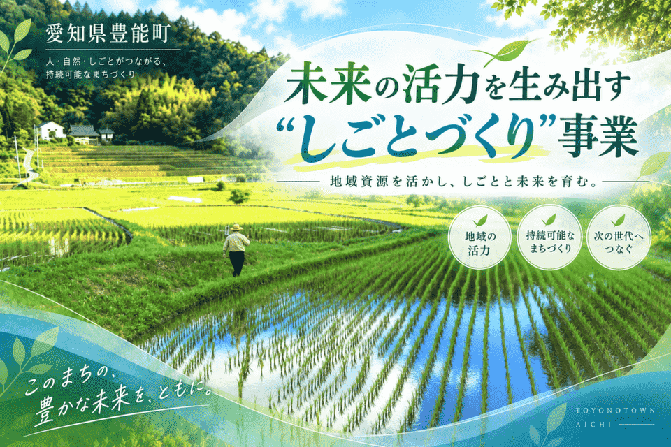 未来の活力を生み出す“しごとづくり”事業