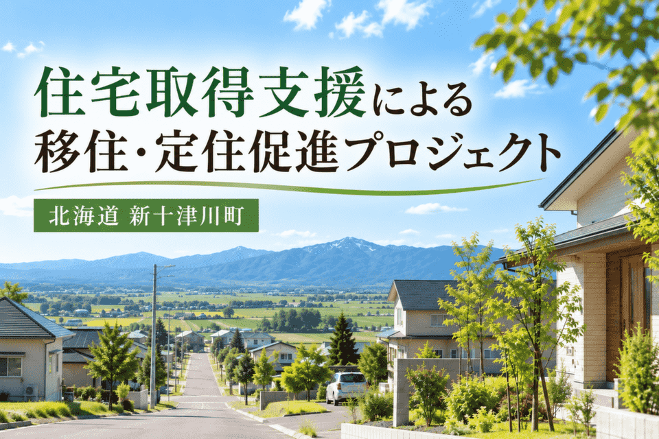 住宅取得支援による移住・定住促進プロジェクト