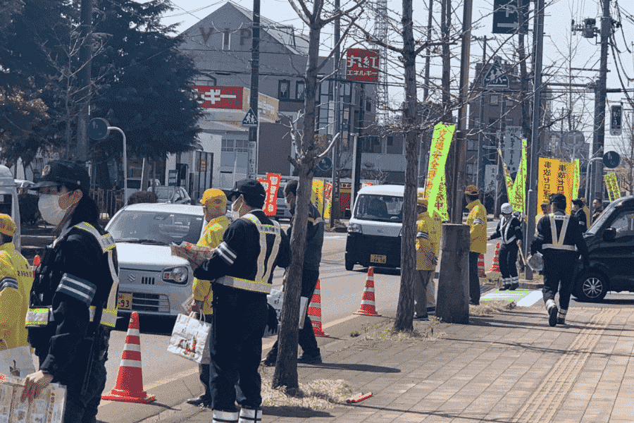 住みよい地域づくり みんなで守る交通ルール、広げる安全の輪!
