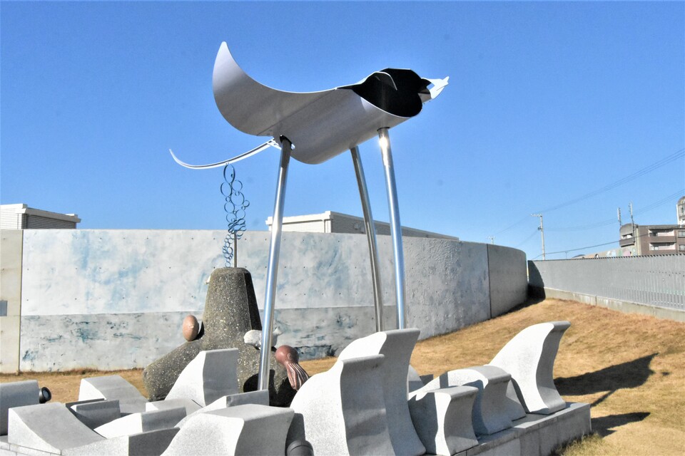 マンタ&藍のウォールアート