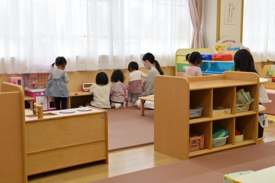 東員町子育て支援センターの様子