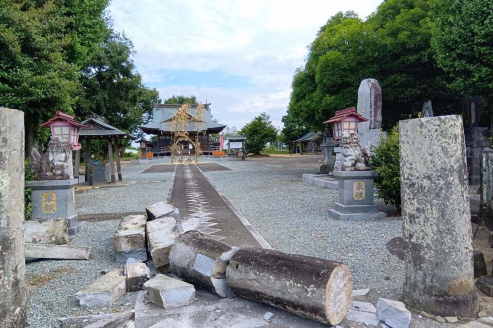 熊本県嘉島町_被害状況2