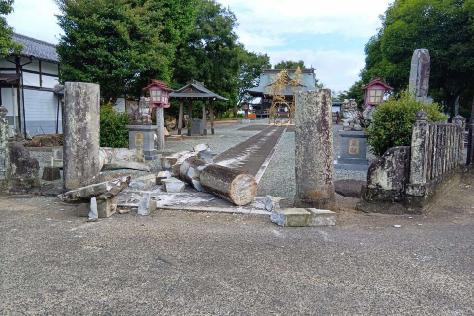 熊本県嘉島町_被害状況3