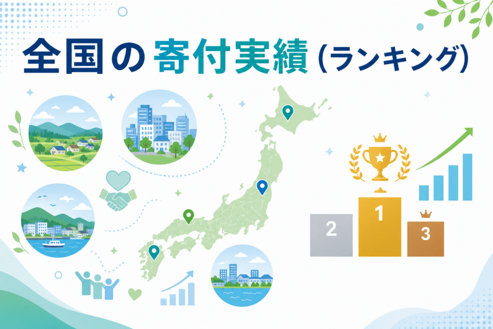 全国の寄付実績(ランキング)