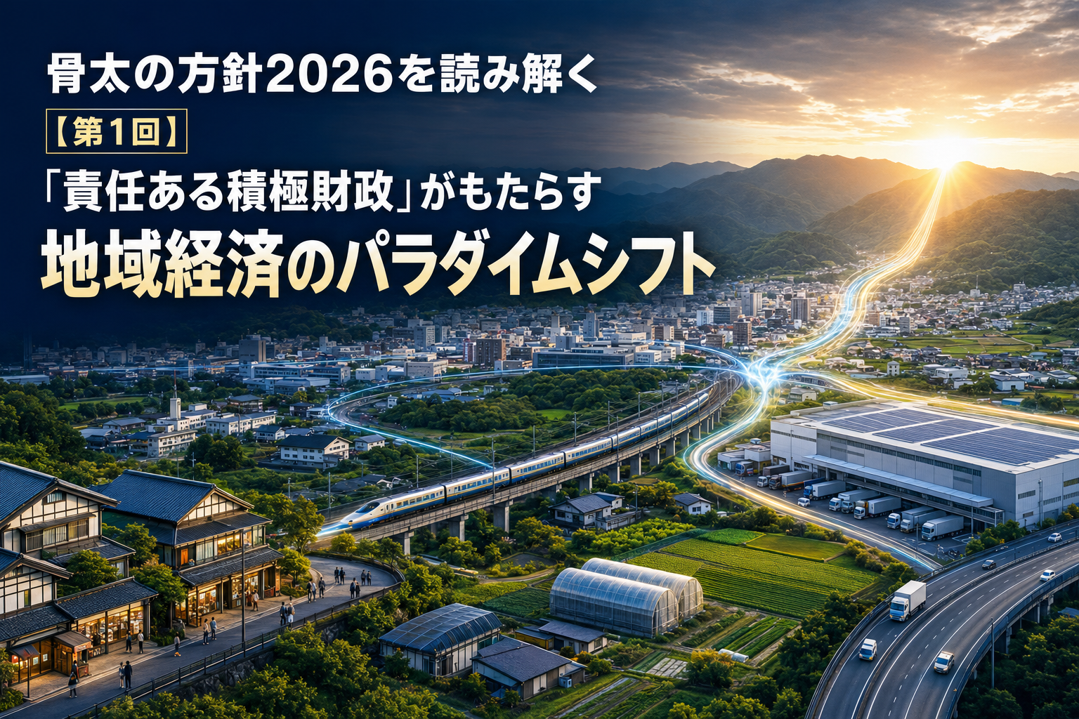 骨太の方針2026を読み解く：【第1回】「責任ある積極財政」がもたらす地域経済のパラダイムシフト