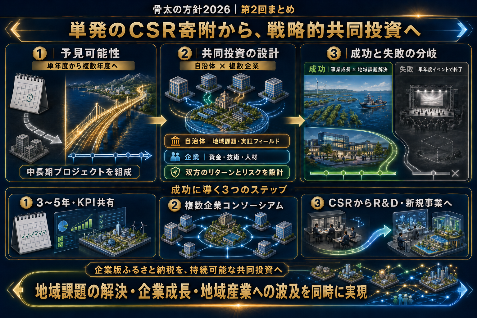骨太の方針2026を読み解く：【第2回】CSRから戦略的共同投資へ進化する企業版ふるさと納税
