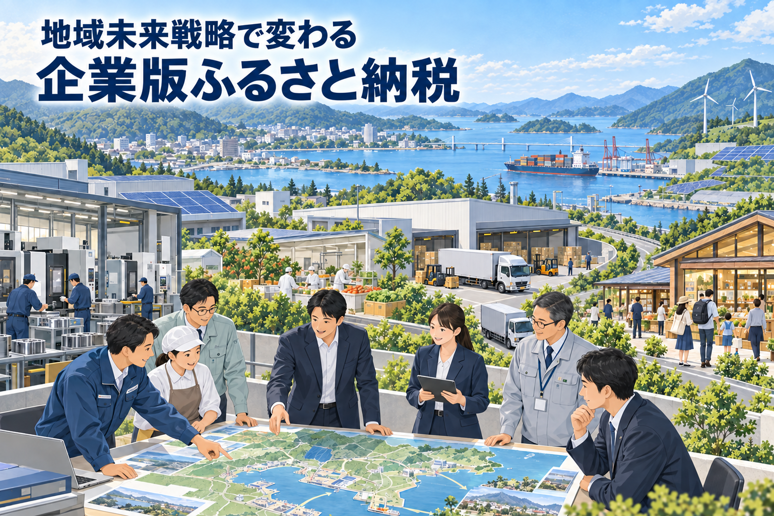 地域未来戦略で変わる企業版ふるさと納税
