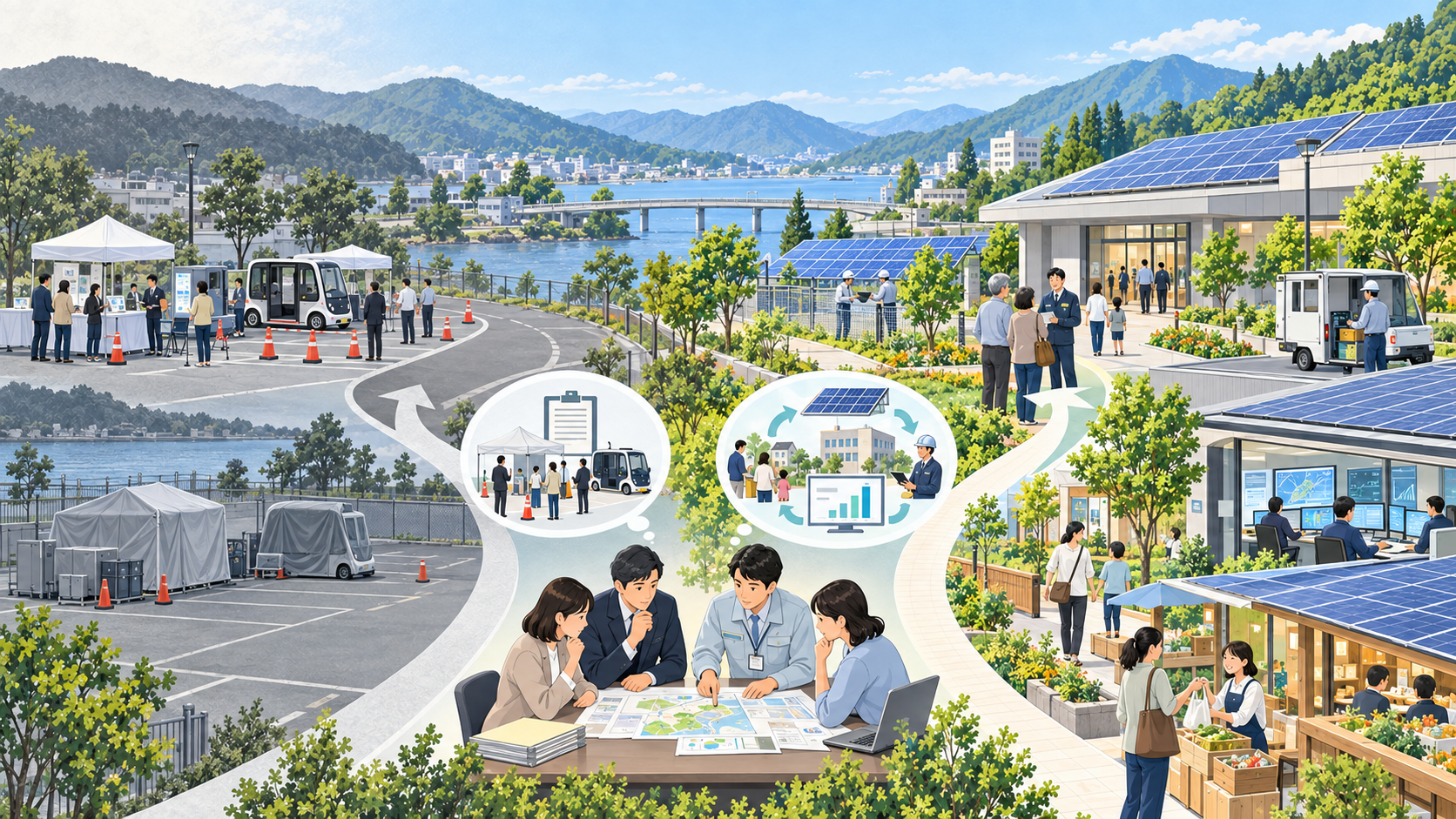 成功する官民連携と、継続できない実証事業の違い